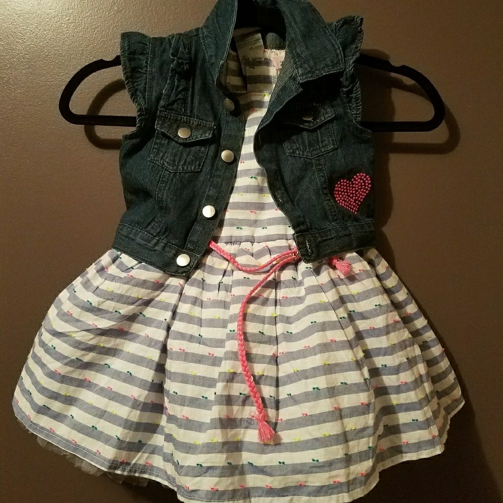 Toddler dress and jacket